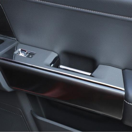 Interior Rear Door Window Lift Switch Panel Trim Cover For Ford F150 +Chrome