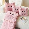 Double-Sided Arctic Velvet Thickened Pillow Quilt for Autumn/Winter 2025
