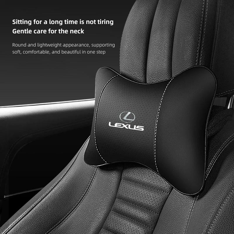 Autositz Kopfstütze Nackenkissen Lendenstütze Auto Innenraum Für Lexus LS LC RZ IS350 ES300 GS350 CT200h GX460 LX570 RX500h NX300