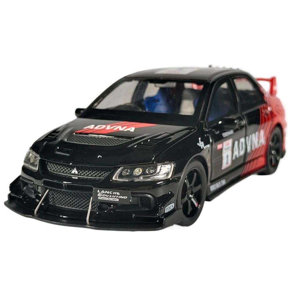1/32 Mitsubishi Lancer Evolution EVO WRC Alloy Model Car Toy Diecasts Metal Casting Sound and Light Car Toy for Children Vehicle