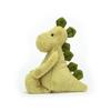 JC Shy Green Dinosaur Series Plush Stuffed Doll Cute Dinosaur Soft Cartoon Chidren Trendy Toy Girl Bag Charm Festive Fun Gifts