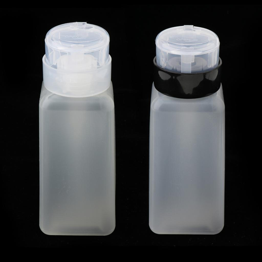 Cleaning Makeup Remover Empty Liquid Dispenser 250ml Bottle
