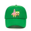 Fashion Cute SpongeBobs Print Baseball Cap Cartoon Men Women Summer Sun Mesh Hat Anime Adjustbale Sunshade Golf Cap Trucker Hat