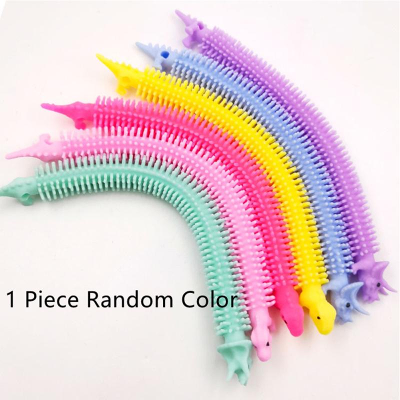 Cartoon Colored Stretch  String High Stretchability Stress Relief Venting Noodle Soft Smooth