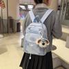 Colored Middle School Student Schoolbag Women's Campus Backpack Large Capacity Travel Backpack