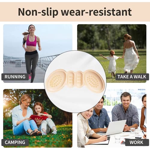 JUTOSU Heel Pads, Cushion Pads, Heel Protection Pads, Shoe Heel Protection Pads, Anti-Slip Pads, Prevents Shoes from Slipping Off, Prevents Slip-Ons,