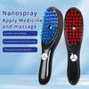 Electric Spray Massage Comb Hair Growth Vibration Head Massager Brush LED Anti Hair Loss Scalp Stress Relief Relaxation Care