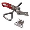Silver Stainless Steel Latch PVC Plastic Quick Release Lock Buckle Quick Bolt Clamp  Worker