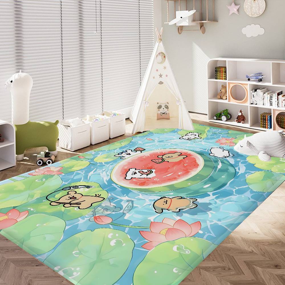 Pop Maltese Anime Cute Dog Door Mat Nordic Style Bedroom Living Room Doormat Home Balcony Anti-Slip Alfombra