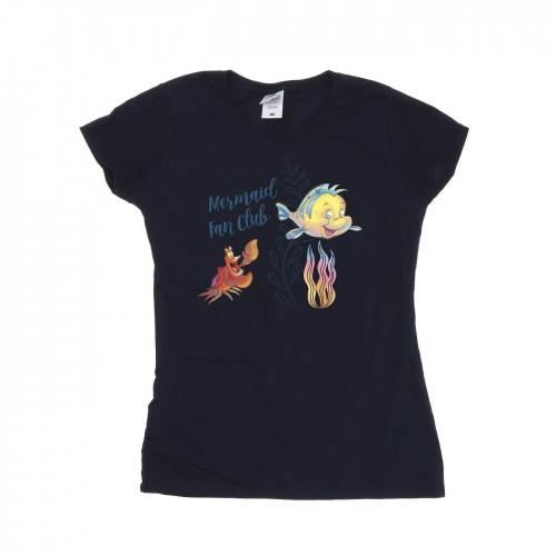 

Disney Womens/Ladies The Little Mermaid Club Cotton T-Shirt білий