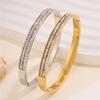 Golden Baby's Breath Double Row Light Luxury Women's Fashion Niche Bracelet