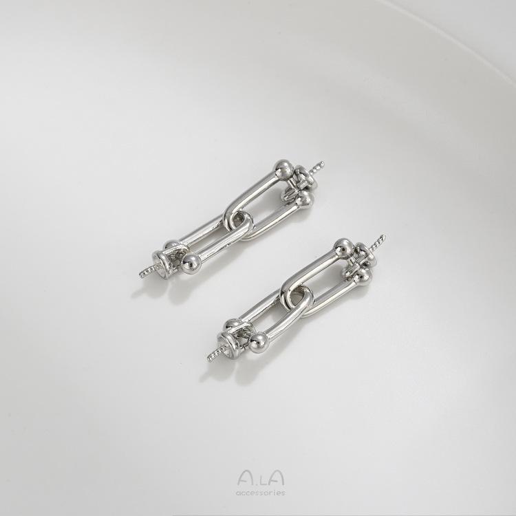 

Двусторонний глазковый пин-цепочка из золота 14 карат для изготовления украшений своими руками