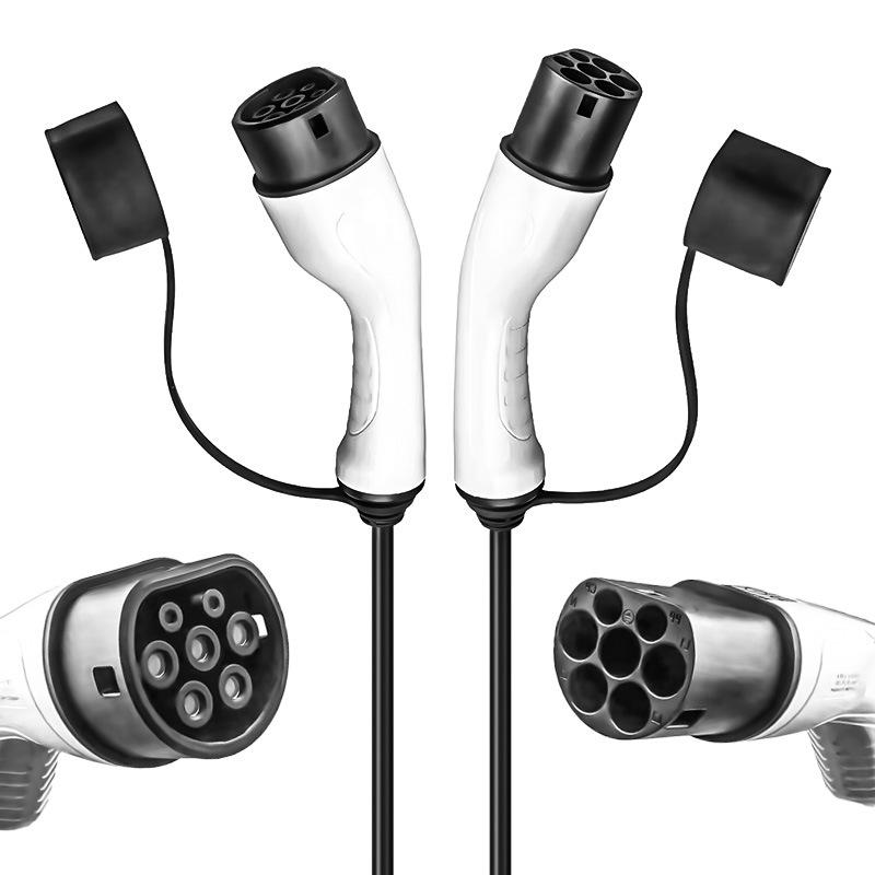 European Standard Dual-Head 16A/32A AC Portable Charger with Multiple Power Options