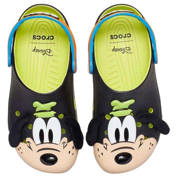 Disney x Crocs Goofy Klassische Clogs Unisex Schwarz 212059-90H