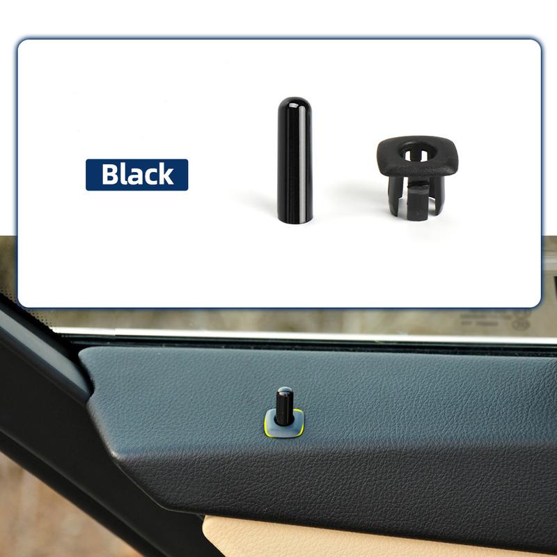 Car Door Latch Pin Security Door Lock Button Pin Screw Knob Cap Cover for BMW 5 7 Series F10 F18 F02 Auto Interior Accessories