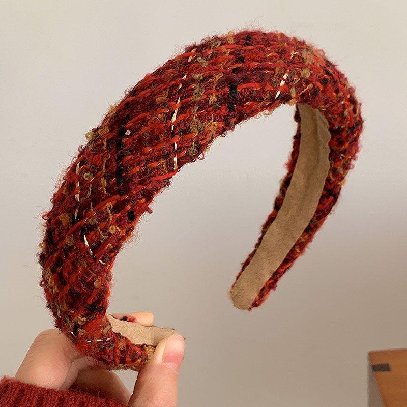 Red Series Hair Accessories: Multi-Style BB Clips & Festive Hairband for Women