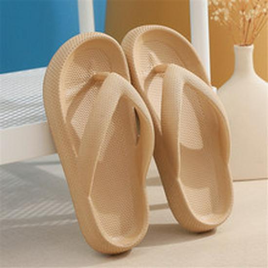 Women's Cool EVA Slippers: Thick-Soled, Non-Slip, Comfortable Home Sandals