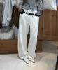 ROLAROLA Belt Set Two-Way Sweat Pants White