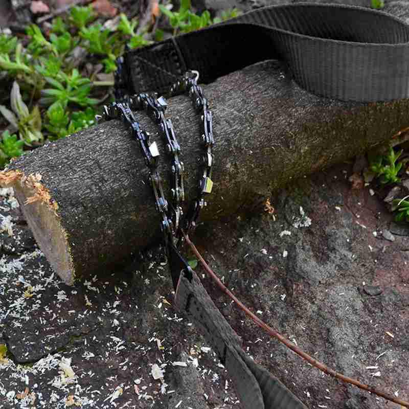 Satın alın Portable Survival Chain Saw Chainsaw Emergency Camping Hand