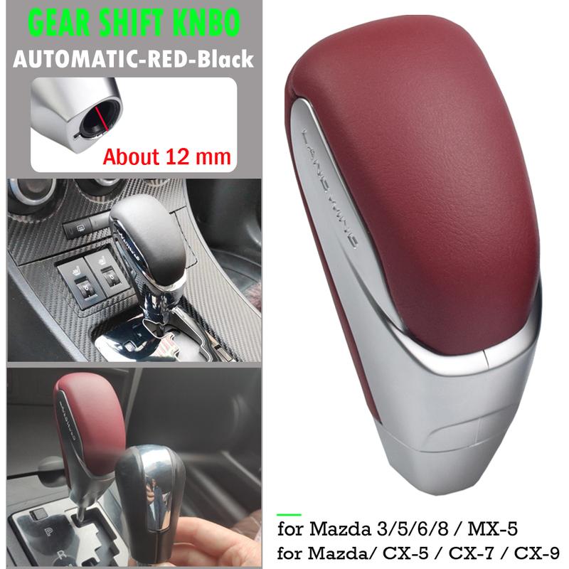 Automatic Car Gearbox Handles Gear Shift Knob Stick Lever Head for Mazda 6 GG GH Mazda 8 CX-7 MX5 RX8 Mazda 3 BK BL