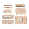 Wooden Case High End Imported Unassembled Outer Box That Can Add Heat Sink for RasPi 4 Model B Protection