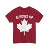 Elbows Up Canada True North Strong Free Proud Canadian Red T-Shirt