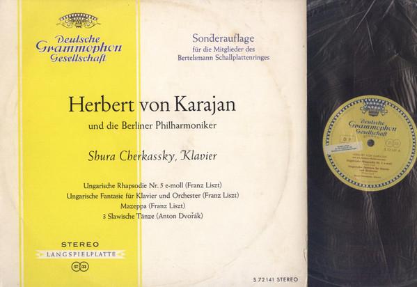 

LP Record FRANZ LISZT ANTONN DVOK HERB Ungarische Rhapsodie Nr. 5 Ungari S72141 Deutsche Grammo Germany Classical Used
