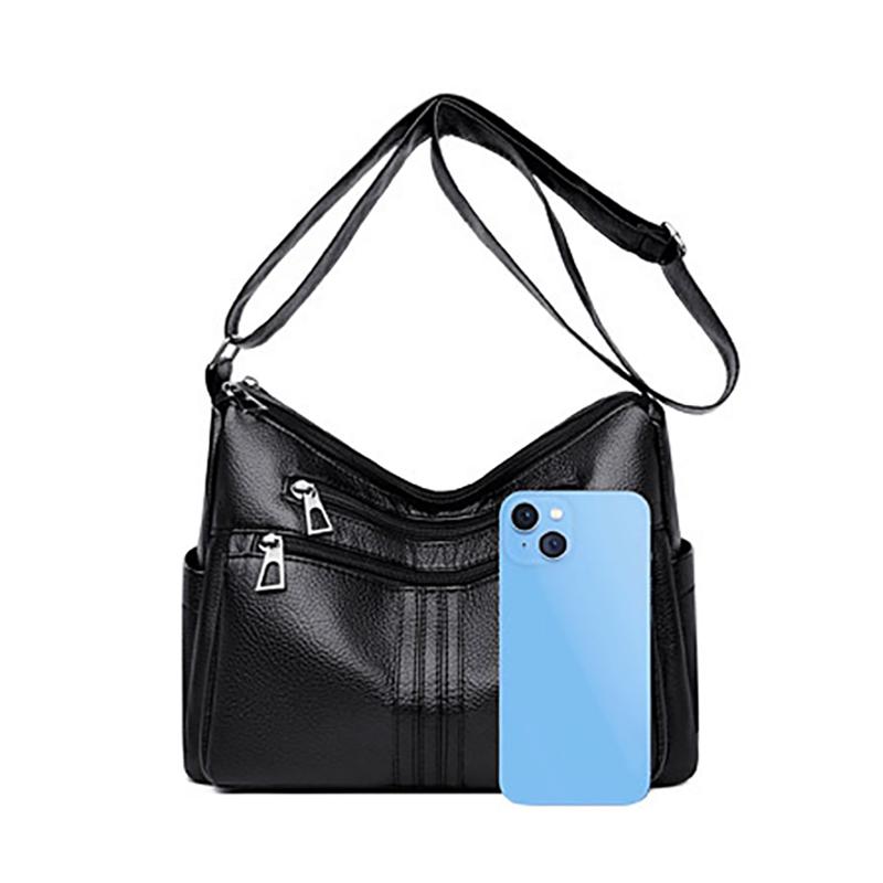 Borsa a tracolla alla moda 2025 con grande capacità Semplicità Versatilità Multitasche Impermeabile e Leggera Borsa a spalla