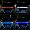 180cm Scan Starting LED Light Strip Dynamic Car Hood Light Car Universal Daytime Running Strip Decorative Decor Accessory L C2G4