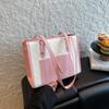 Big bag women's bag  new tote bag women's large-capacity work commuter bag textured shoulder bag