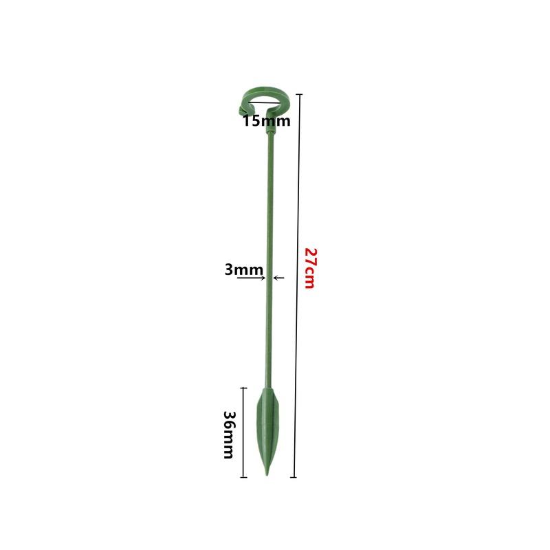 Garden Bonsai Support Stake Stander Single Stem Shrub Holder Butterflies Orchid Succulent Phalaenopsis Flower Potted Support Rod
