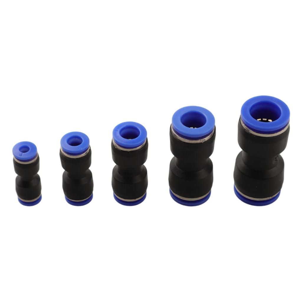 Quick Connecting Solutions Set of 50 Pneumatic Straight Push Connectors Tailored for Different Industrial Needs