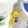 Sailor Moon Keychain Cartoon Anime Cute Cat Figure Keyring Bag Car Key Chain Christmas Gifts