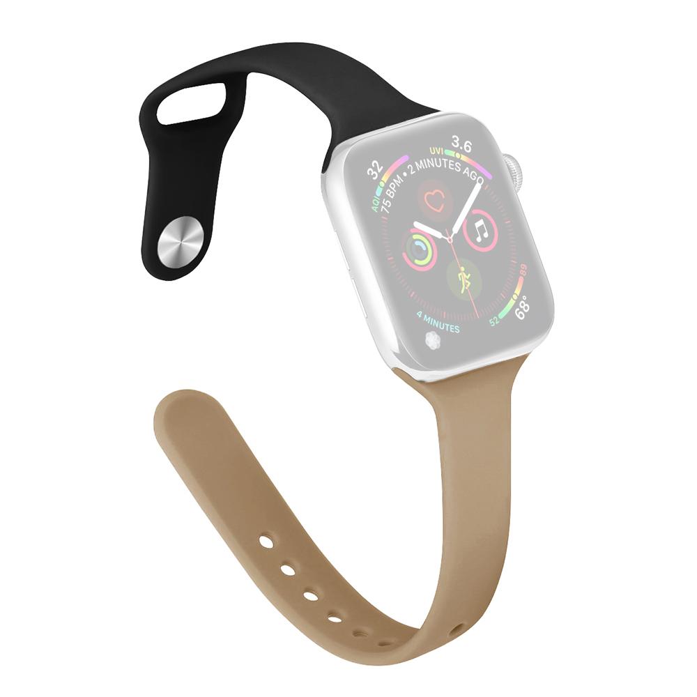 For Apple Watch 10 46mm/Ultra 2/Ultra 49mm/9 8 7 45mm/SE (2023) SE (2022) SE 6 5 4 44mm/3 2 1 42mm Watch Straps Slim Band