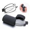 Folding Portable Reading Glasses With Case Unisex Retro Telescopic Rotation Far Sight Presbyopia Men Women Diopter Eyewear