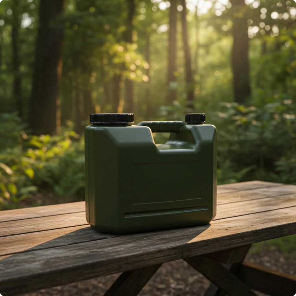 Portable Water Tank Heavy-Duty with Handle Food-Grade for Travelers