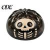 Halloween Party Favors 1/6Pcs Dumpling Stress Relief Toy, Devil Pumpkin Eyeball Skeleton Squeeze Gadget Anxiety Reduction Dough Bun Fidget Toy
