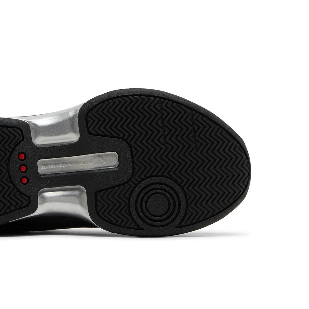 adidas Nova IIInfinity 'Core Black Red' (Unisex) Core Black / Red / Carbon Vintage Basketball Shoes IH2813
