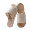 Four Seasons Universal Cotton and Linen Slippers Women's Cute Home Breathable Comfortable Home Linen Slippers