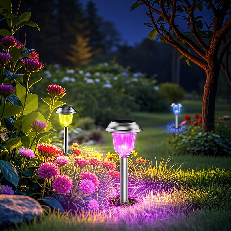 Solar Powered LED Garden Lawn Lights
