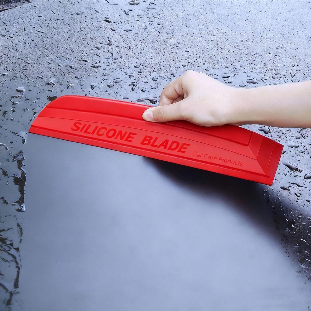 Silicone Car Wiper Blade & Squeegee: Gentle On Paint, Superior Glass Cleaning
