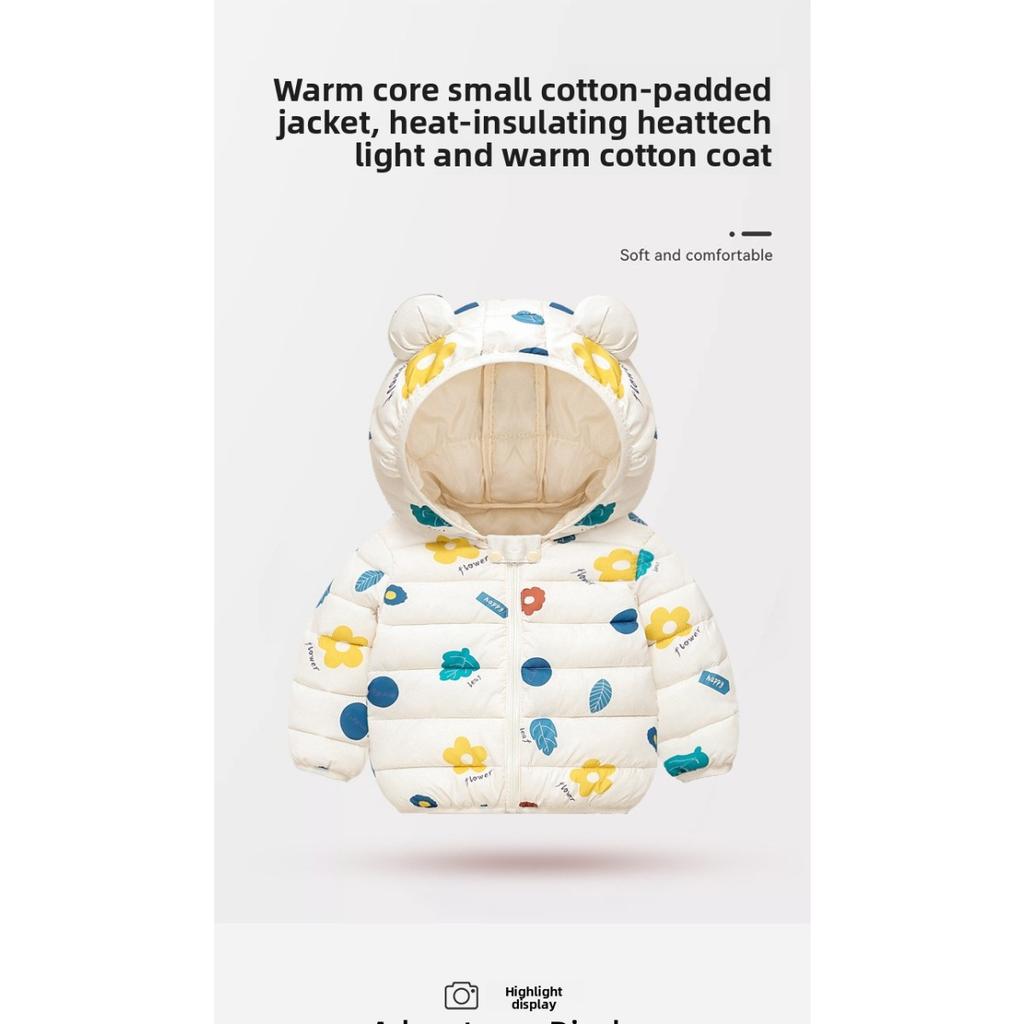Children's Clothing, Children's Cotton Clothes, Baby Cotton Clothes, Boys' and Girls' Autumn and Winter Warm Jackets, Baby Winter Tops