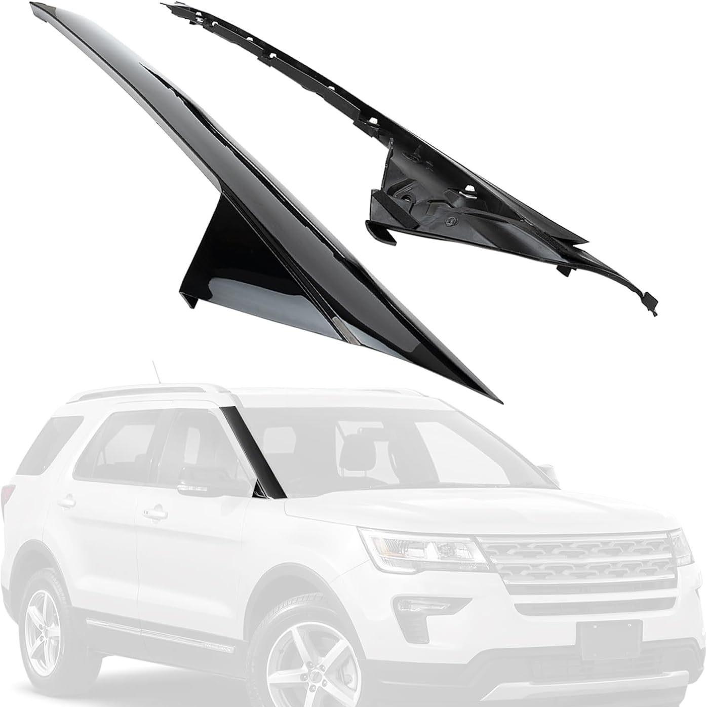 

Накладка стойки Ford Explorer Совместима с OE BB5Z-7803144-AB, BB5Z-7803144-AA 2019+ чёрный