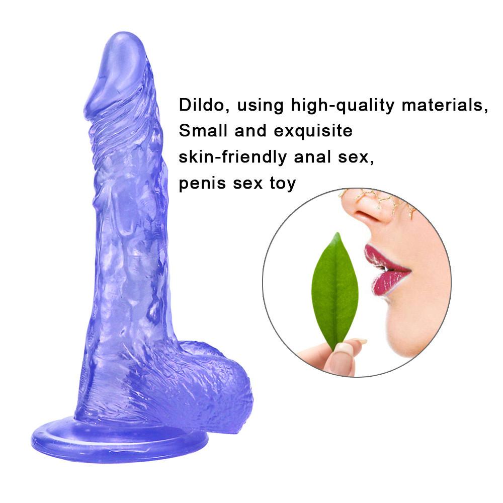 Dildo Adult Toys Erotic Soft Strong Suction Cup Dildo Anal Butt Plug Realistic Penis G-spot Orgasm Sex Toys for Woman  Adult Toy