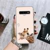 Cute Cartoon Giraffe Animal Phone Case For Samsung Galaxy S26 S25 Edge S24 S23 FE S22 Ultra S21 Plus S20 + Fundas Cover Coque Ga