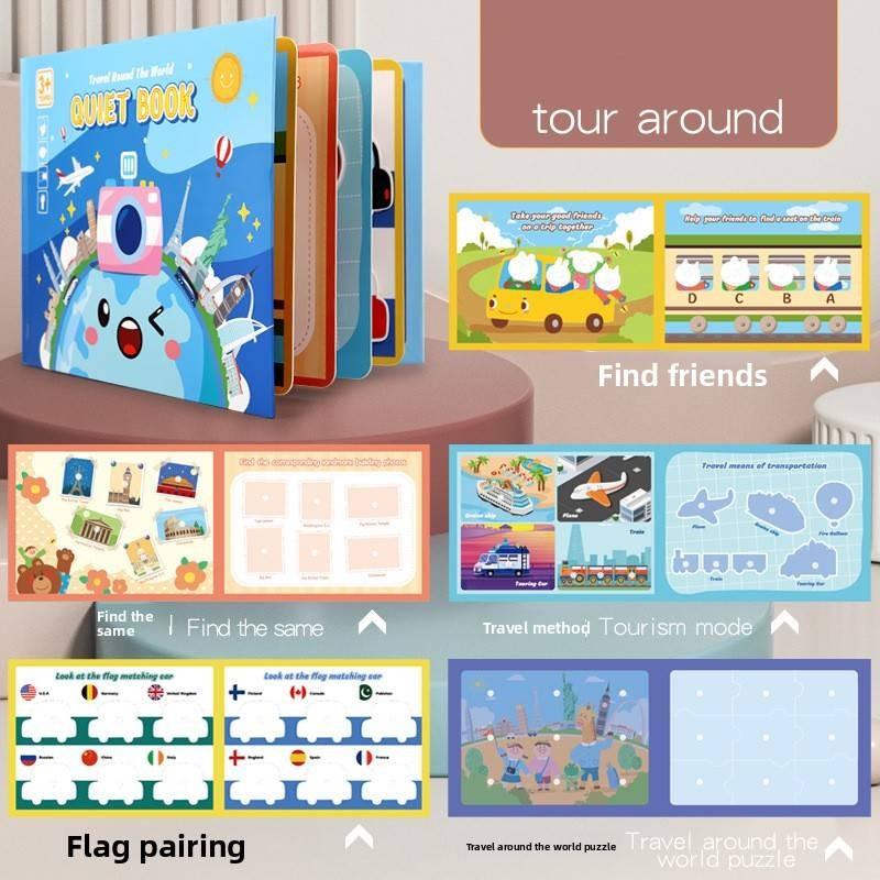 

Деревянные Динозавры Трафик Развивающая Книжка Занятий Обучающая Игрушка С Пазлами И Наклейками Style I