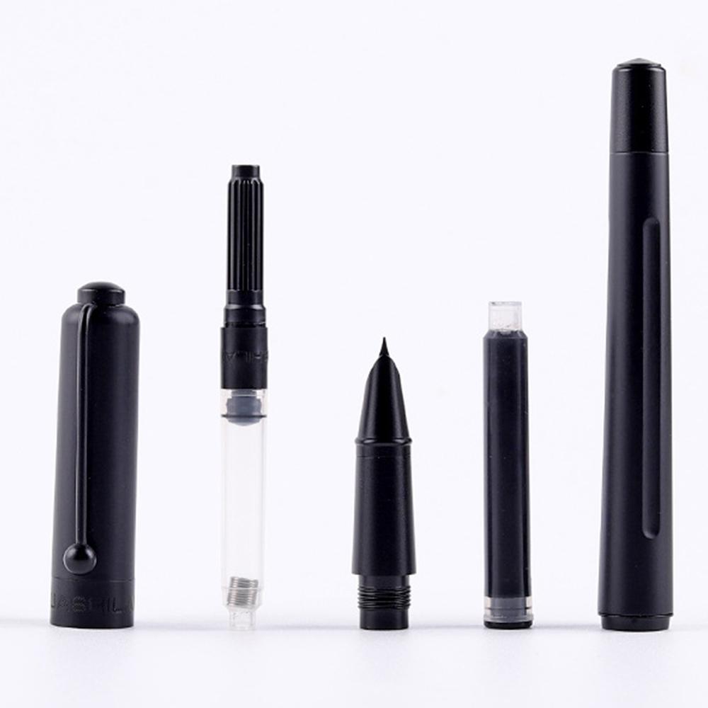 Student Pens with Interchangeable Ink Bags, Small Upturned Tips, Curved Tips, Practice Ink Pens, Signature Pens, Student Stationery, Office Supplies