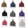 Thicken Antifouling Women Men Waterdrop Resistant Cotton Canvas Barista Apron Canvas Denim Apron