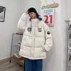 Women's Hong Kong Style Winter Couples Models Bread Clothing Cotton Jacket Plus Size Cotton Coat