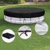 Cubierta Redonda Impermeable para Piscina de Tela Oxford para Exteriores - Protección contra el Polvo 210D para Patio o Tina de Baño.